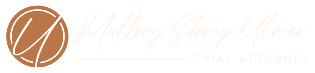 Mallory Storey Ulmer Trial Attorney logo